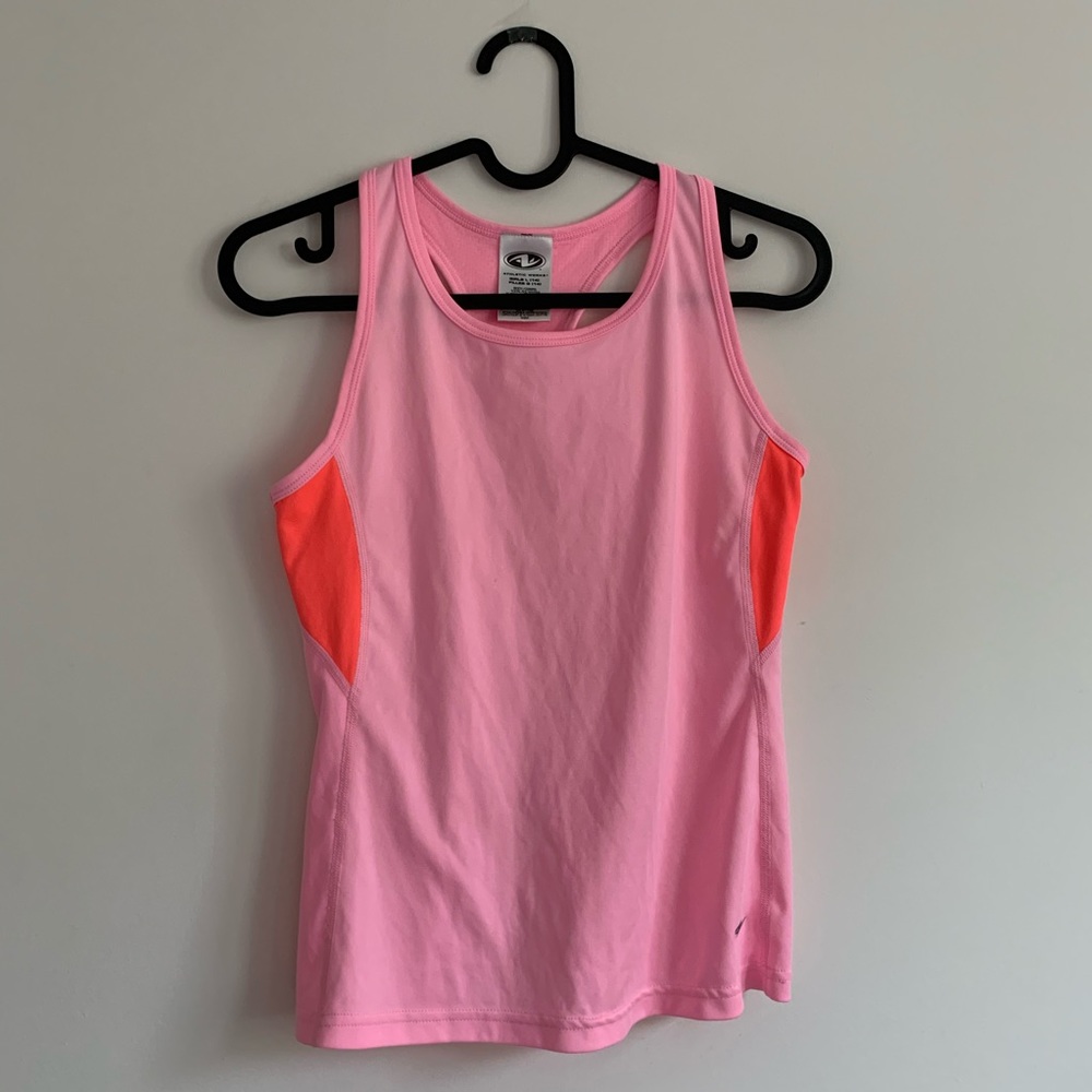 Athletic Works Breathable Pink Tank Top